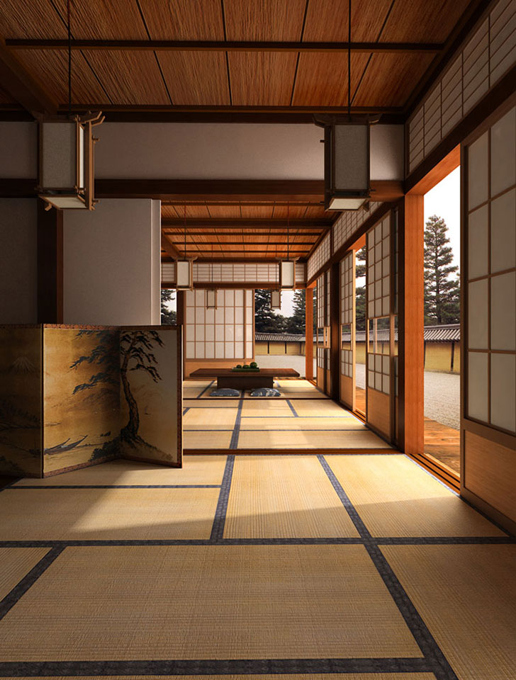 дизайн японского дома