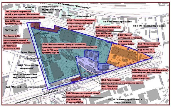 План застройки рязанского района москвы