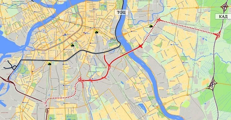 Проект восточного скоростного диаметра в спб