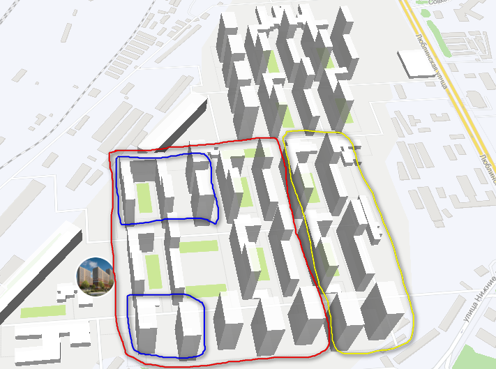 План застройки жк люблинский парк