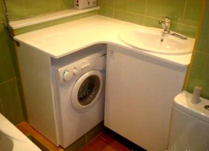 красиво вписать стиральную машину в ванную.jpg