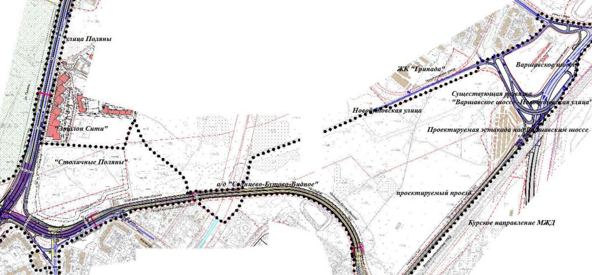 Карта москвы проезд проектируемый проезд