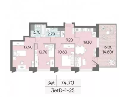 Купить 3-комнатную евро квартиру №1405 в ЖК «ОБРУЧ.jpg