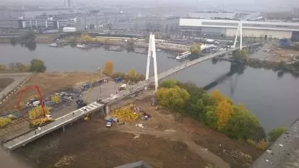 Мост Павшинская пойма открытие запланировано на 8 ноября 2014.jpg