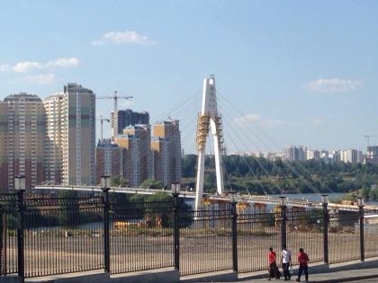 Мост через Москву реку Павшинская Пойма город Красногорск 03.10.2014 5.jpg